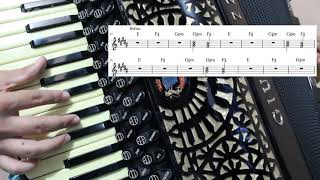 Juramento do Dedinho\Tutorial Acordeon\Evandro Hurricane\ Furlan [upl. by Eelytsirk931]