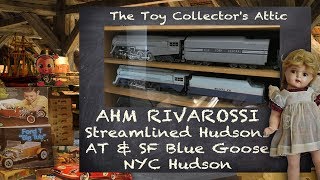 AHM  Rivarossi Streamlined Hudsons  The Blue Goose  New York Central quot Dreyfussquot Hudson [upl. by Ikcaj]