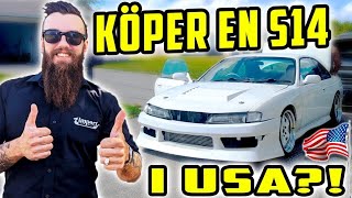 NISSAN S14 FRÅN USA TILL SVERIGE CarSnipers [upl. by Garret799]