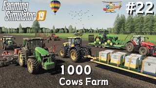 Cotton planting amp Alfalfa Fertilizing  Cultivating and Plowing l 1000 Cows Farm Ep 22 l FS 19 [upl. by Nnorahs]