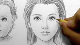 How to Draw Babies Teens amp Adults FEMALE [upl. by Mraz909]