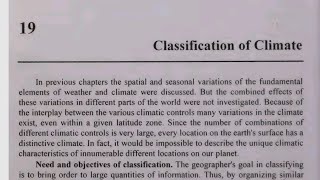 Classification of Climate [upl. by Bern]