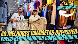 🔥FORNECEDOR DE CAMISETAS PREMUM ALTA QUALIDADE COM PREÇOS À PARTIR DE 18 REAIS brás camisetas [upl. by Gnirol218]