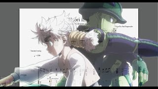 Hyori Ittai  Hunter X Hunter ED 5 Fingerstyle【TAB】 [upl. by Reinhardt646]