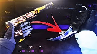 UPGRADING SKINS TO KNIVES [upl. by Pierce]