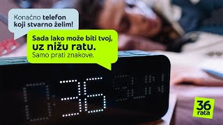 Telefon na 36 mesečnih rata [upl. by Nonnag]