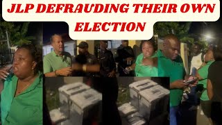 Dont Touch me Tom JLP Election worker callout JLP Election Fraud [upl. by Fogg]