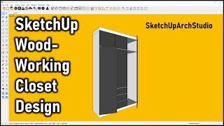 Master SketchUp 2023 With This Useful Woodworking Tutorial [upl. by Dhaf]