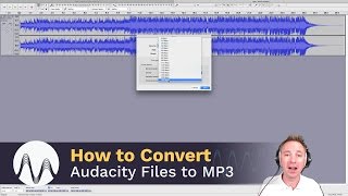 How to Convert Audacity Files to MP3 [upl. by Izak]