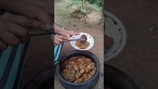 Polos taste පොලොස් කමුද චිකන් වගේ 😜😃😜 short food [upl. by Maxey628]