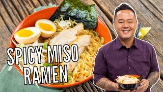 How to Make Spicy Miso Ramen with Jet Tila  Ready Jet Cook  Food Network [upl. by Idyak290]