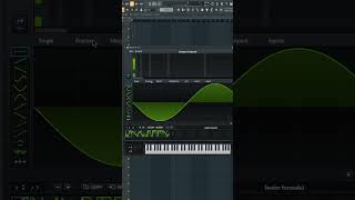 LOW Harmonic Bass Tutorial in Serum in under a minute shorts [upl. by Erdnad370]