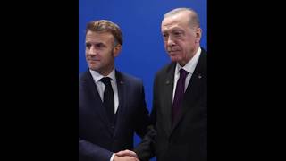 President Erdogan meets with French President Macron [upl. by Sackey938]