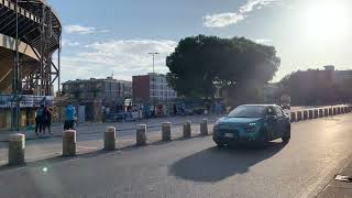 NapoliFiorentina tifosi già in fila a oltre 4 ore dal match 🏟️ [upl. by Iderf667]