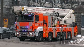 HE106 Helsingin kaupungin PelastuslaitosHelsinki City Fire Department FI  12015 [upl. by Yanel35]