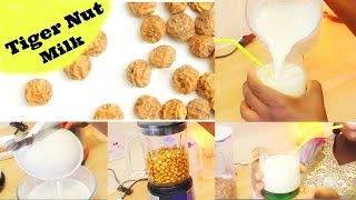 Tiger Nuts Milk Benefits and Nutrition Horchata de Chufa Non Dairy Milk Alternative Recipes [upl. by Nesnaj]