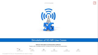 Webinar Simulation of 5G Deployment Use Cases NetSim v122 [upl. by Lacombe]