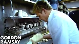 Chef Gordon Struggles to Make Naan Bread  Gordon Ramsay [upl. by Corrina807]