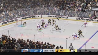 NHL 24  New York Islanders vs Pittsburgh Penguins  Gameplay PS5 [upl. by Ajar]