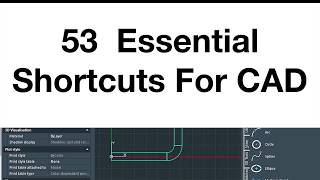 Crash Course CAD Tutorial  Common CAD Commands [upl. by Peppel]