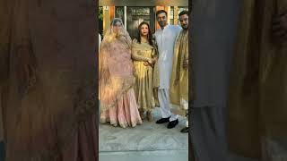 Komal Rizvi wedding komalrizvi hassanrizvi wedding weddingdress trendingviralshorts canadaik [upl. by Buckler925]