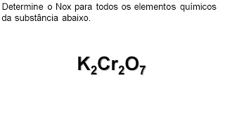 DETERMINAÇÃO DO NOXK2Cr2O7 DICROMATO DE POTÁSSIO [upl. by Dianemarie277]