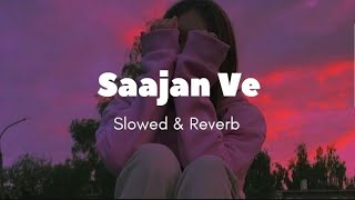 Saajan Ve Slowed  Reverb  Darshan Raval  Songzworld [upl. by Artamas601]