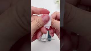 Watch thisThe right way to use sticky tab pressonails ellieyoungnails nailtutorialclips [upl. by Enyalaj]