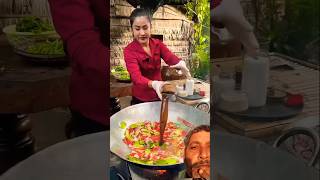 chicken gizzard with vegetable cook recipeshortvideoshortsfoodcooking [upl. by Ittam602]