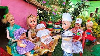 Siita ki kahani part12Barbie Doll All Day Routine In Indian VillageBarbie Doll ki Hindi Kahaniya [upl. by Gussy]