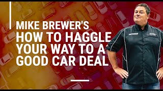 How to haggle with a car dealer  Wheeler Dealers star Mike Brewer [upl. by Ahsikram]