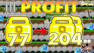 MASS PROFIT 77 WL TO 204 WL LOW BUDGET RECOMMENDED  GROWTOPIA [upl. by Porta]