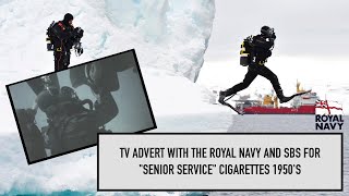 An advert for quotSenior Servicequot with the Royal Navy and Special Boat Service SBS Frogmen [upl. by Bush]