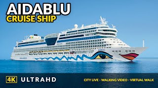 4K AIDAblu full ship tour  AIDA cruise ship [upl. by Rist]