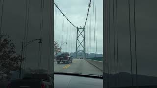 lions gate bridge travel britishcolumbia bridge britishcolumbia [upl. by Ydospahr]