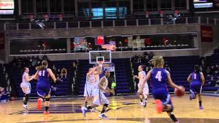 Evansville vs UNI Womens Basketball  Jan 10 2014  Alyssa Johnson free throws [upl. by Kiri]