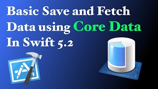 CoreData Swift How to save and load data  swift 52 [upl. by Arreit80]