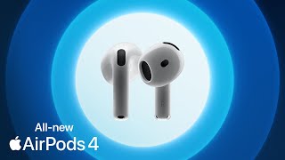 Introducing the allnew AirPods 4  Apple [upl. by Harahs]