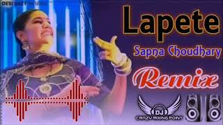 LapeteSapnaChoudharyDanceVideo2022NewHaryanviSongsHaryanavi2022hr mohit sharma djremix [upl. by Upshaw]