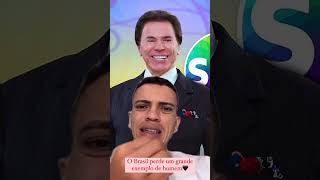 A MORTE DE SILVIO SANTOS 🖤 [upl. by Kendricks]