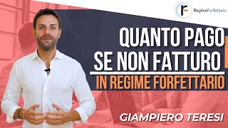 Quanto pago se non fatturo NULLA in Regime Forfettario [upl. by Candace]