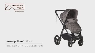 cosmopolitan™ pre2021  GEO buggy instructional video  Mountain Buggy® [upl. by Eanal145]