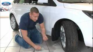 How to fit mud flaps to your Ford car [upl. by Ahsiyn]