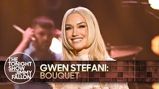 Gwen Stefani Bouquet  The Tonight Show Starring Jimmy Fallon [upl. by Alaecim]