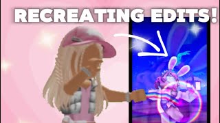 Recreating Roblox edits [upl. by Lugar]