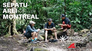 TESTIMONI REVIEW JUJUR SEPATU AREI  TEST TREK SUMBING VIA GAJAH MUNGKUR [upl. by Liamaj]