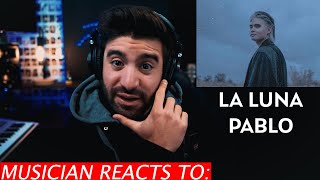 Musician Reacts To PABLO La Luna  SB19 [upl. by Nnyleak]