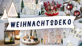 DIY WEIHNACHTSDEKO  Dekoration selbermachen einfache amp besondere Ideen für Weihnachten  TRYTRYTRY [upl. by Dowdell]