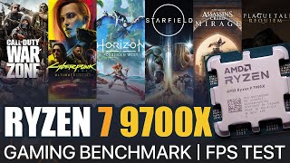 Ryzen 7 9700X  FPS Test  How it Perform In Latest Games  Benchmark [upl. by Ring]