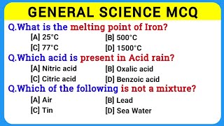 TOP 100 Chemistry MCQs for Railway Exams [upl. by Habeh]